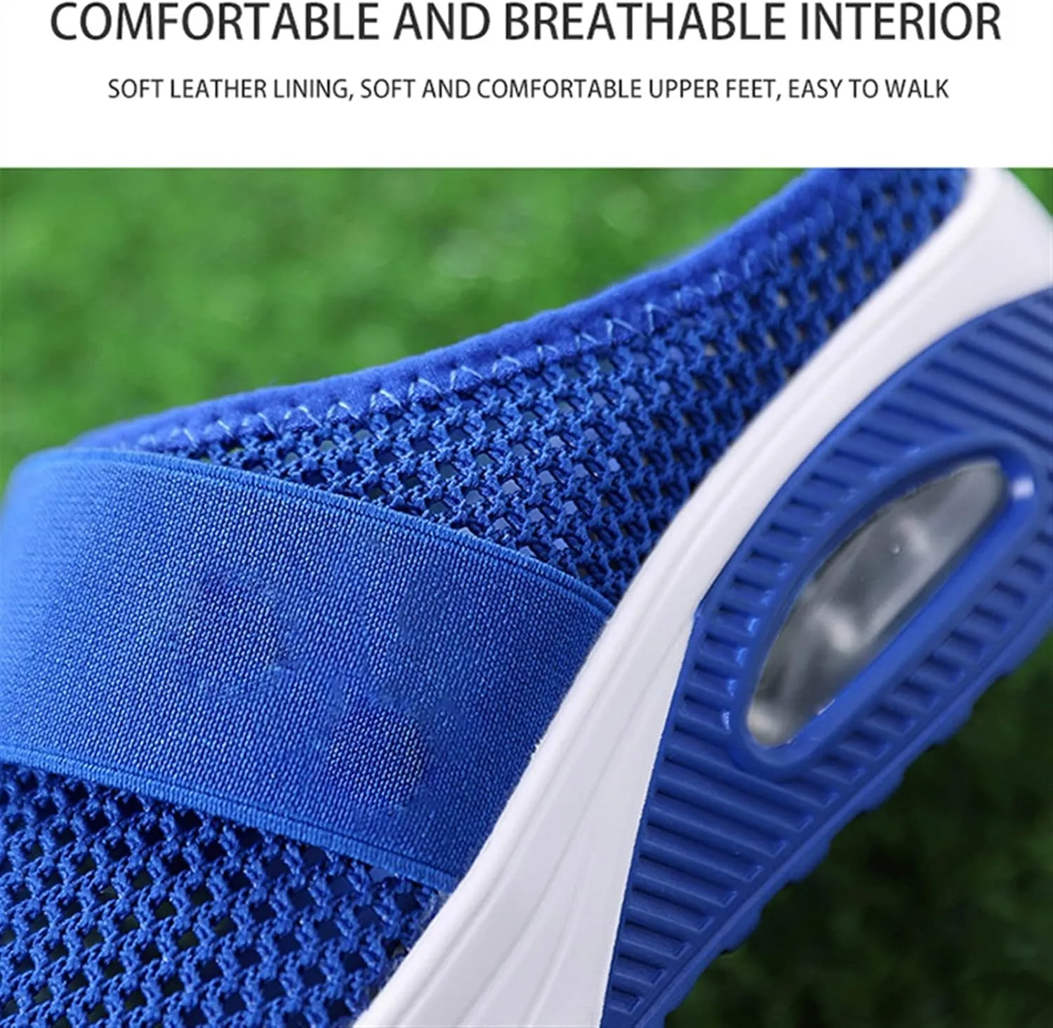 2022 Air Cushion Slip-On Walking Shoes Orthopedic Diabetic Walking Shoes, Air Cushion Shoes for Women, Mesh Orthopedic Diabetic Walking Shoes