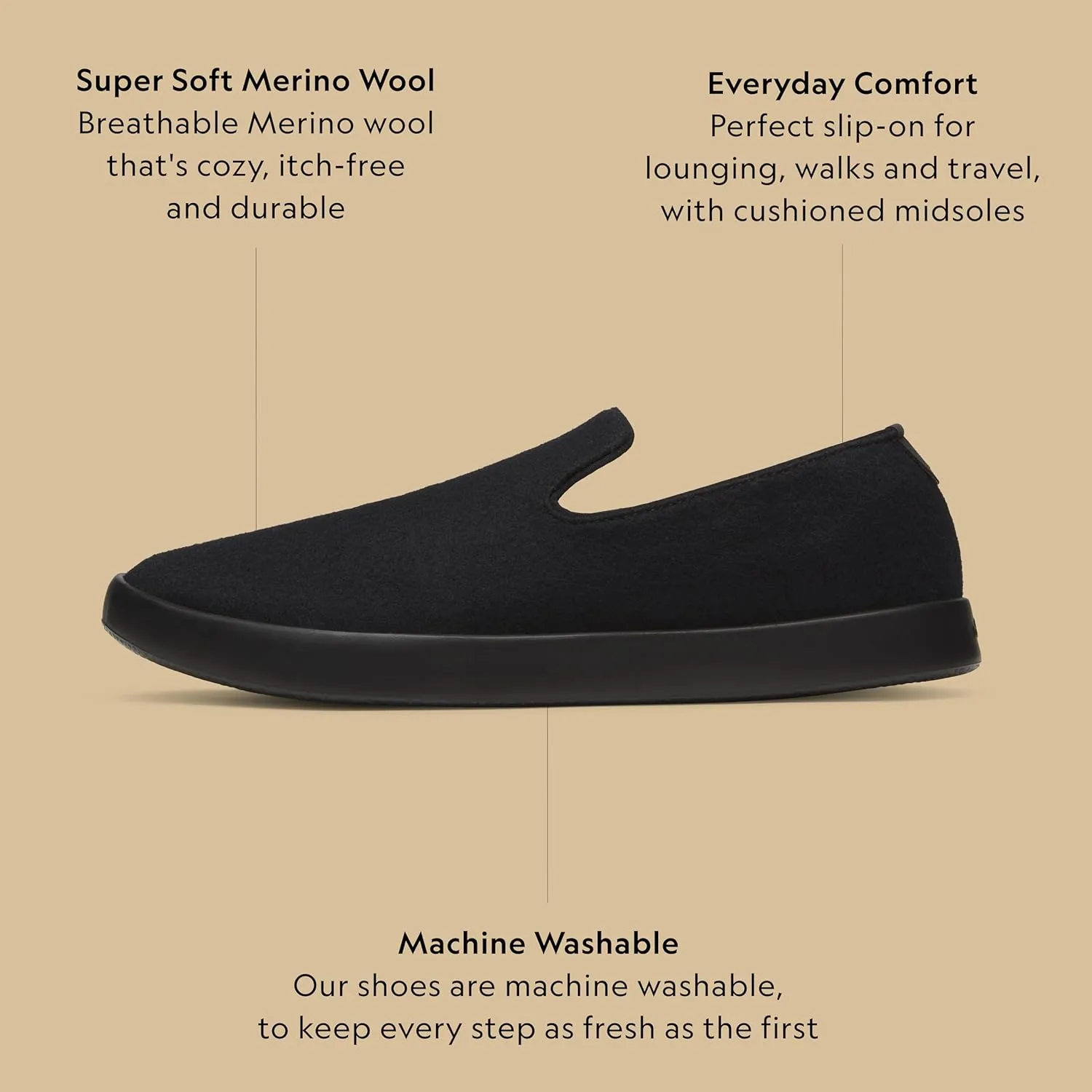 Allbirds Women's Wool Loungers Everyday Slip-On Sneakers