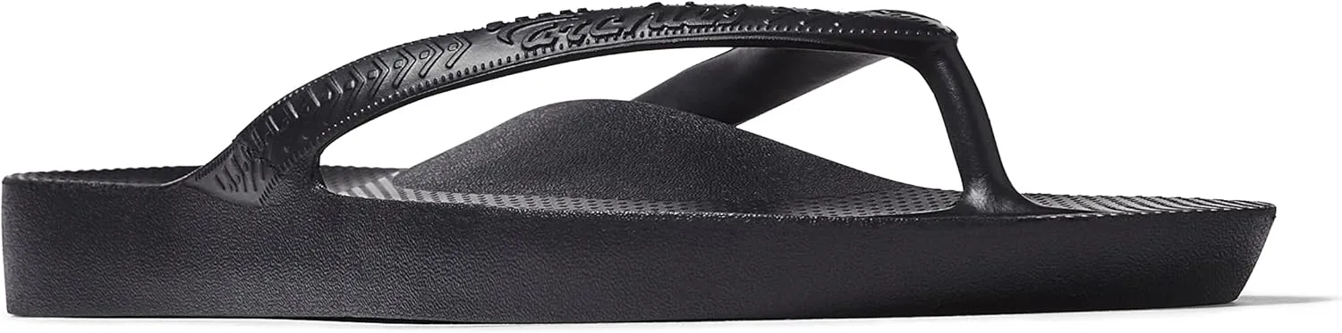 Archies Arch Support Flip Flops for Men & Women  Orthotic Sandals for Plantar Fasciitis Relief  Lightweight, Cushioning, Shock-Absorbing Thong Sandals for Walking, Foot Pain & All-Day Comfort