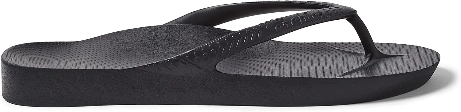Archies Arch Support Flip Flops for Men & Women  Orthotic Sandals for Plantar Fasciitis Relief  Lightweight, Cushioning, Shock-Absorbing Thong Sandals for Walking, Foot Pain & All-Day Comfort