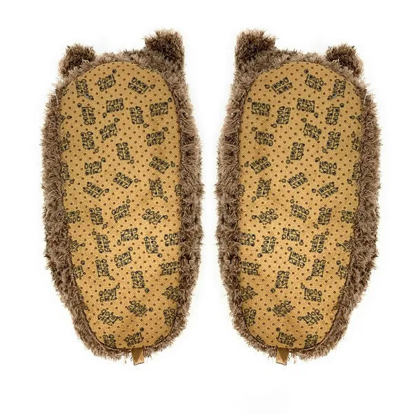 Bear Hug Cozy Animal House Home Women Non-Skid Slippers