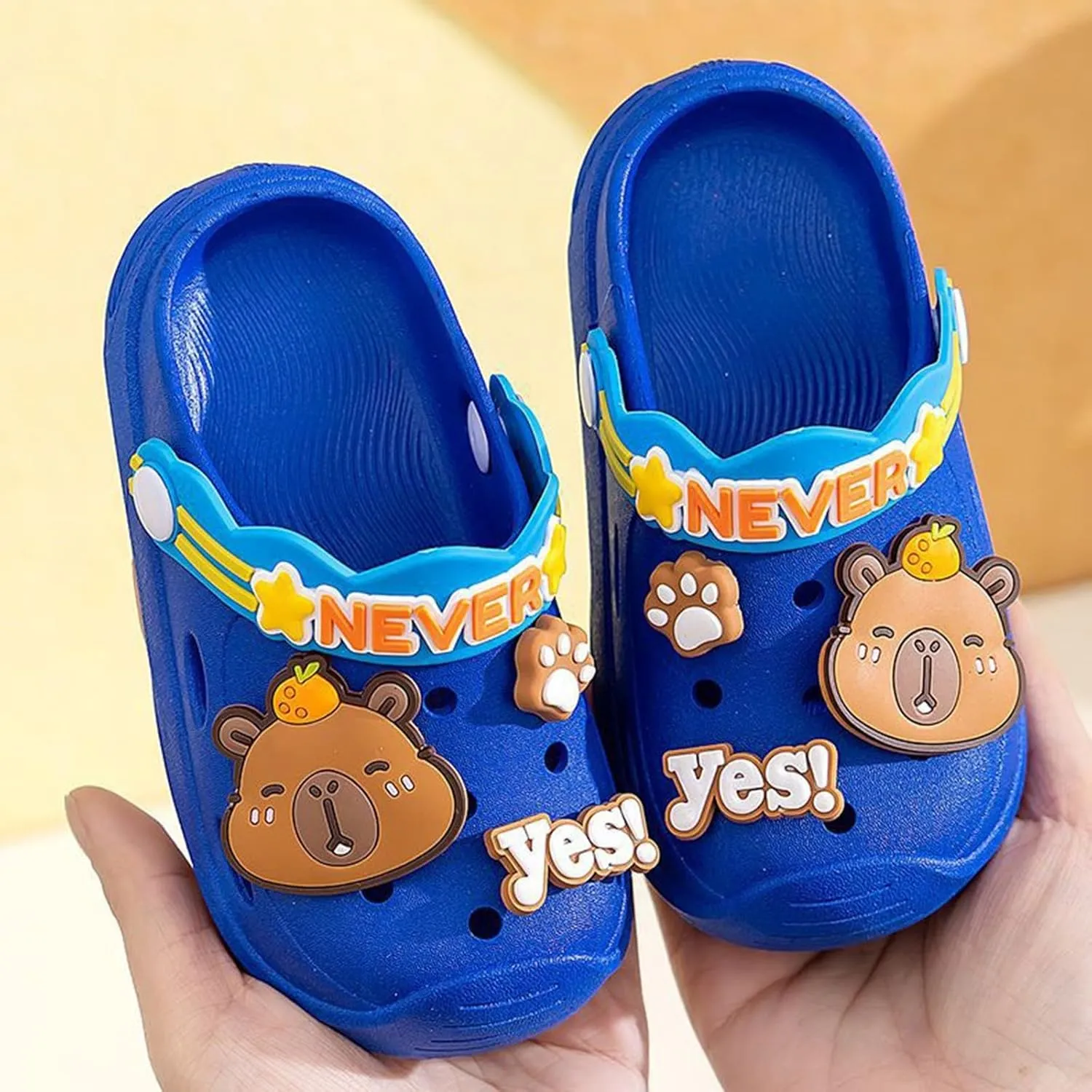 Boys Girls Toddler Clogs Little Kids Slip On Slides Sandals Children Summer Beach Pool Outdoor Water Shoes Shower Slippers