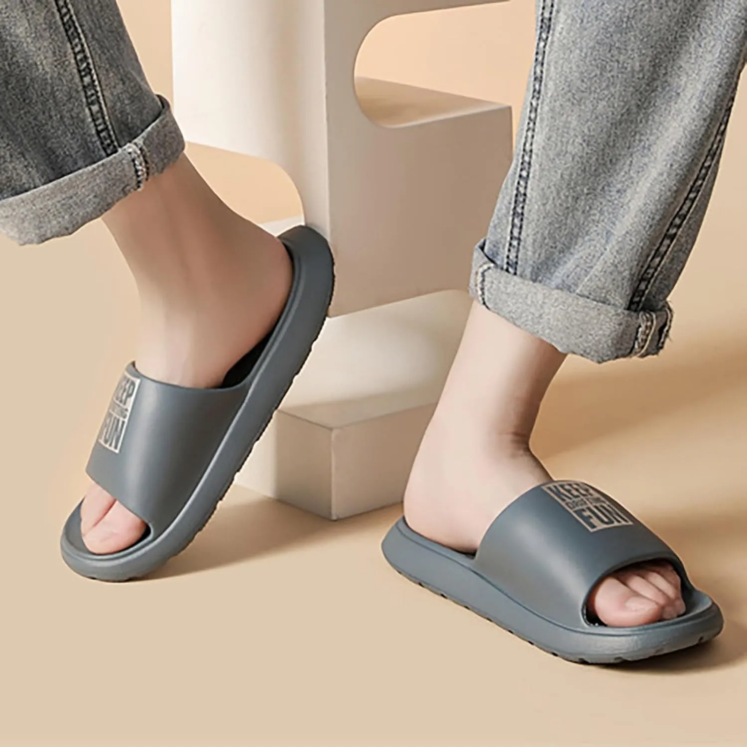 Cloud Slippers for Men Womens Slides Mens Shower Shoes Shower Shoes Women House Slides Dorms Pool Slippers