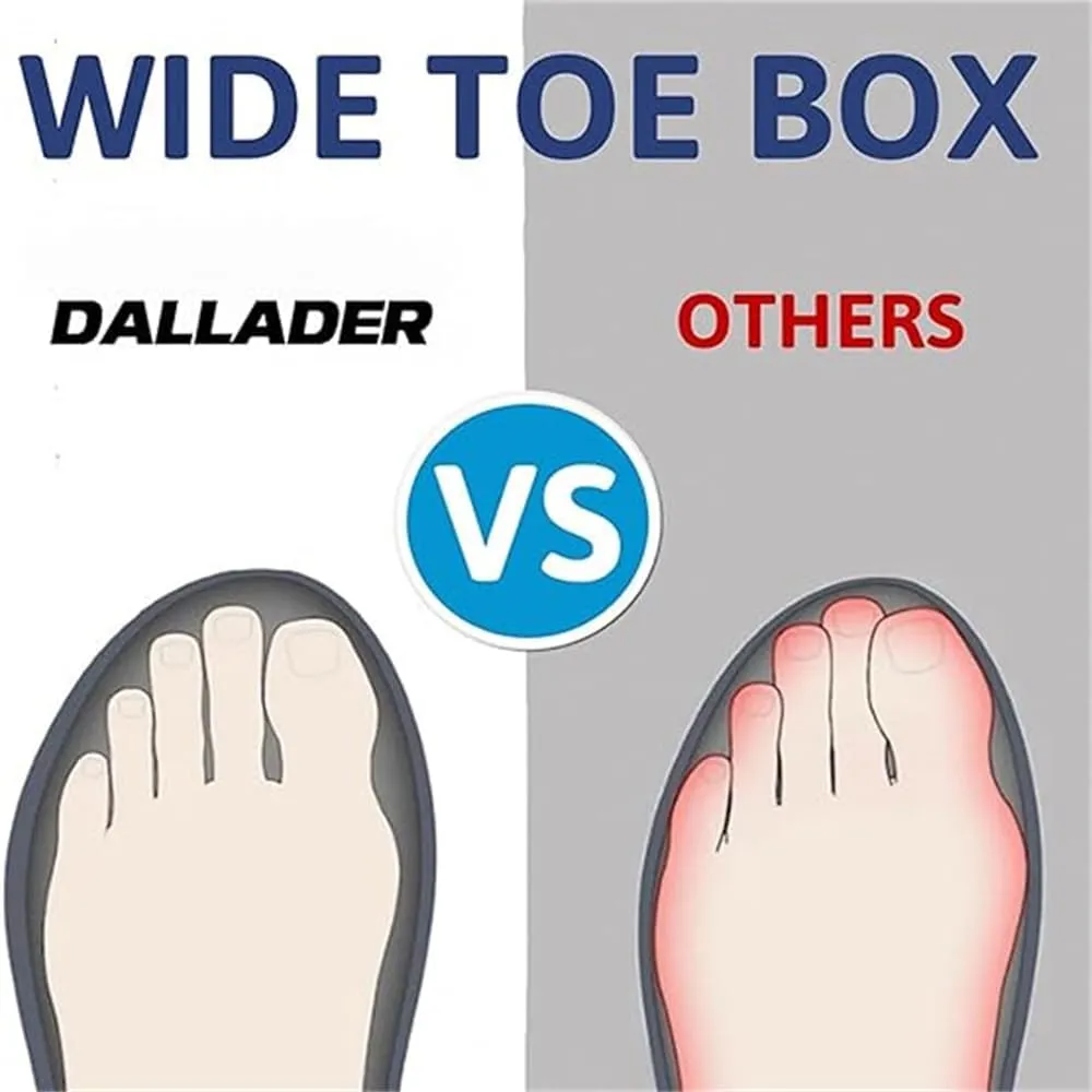 Daladder Walking Orthopedic Shoes, 2024 New Walking Shoes Hiking Shoes, Men's Comfortable Waterproof Breathable Orthopedic