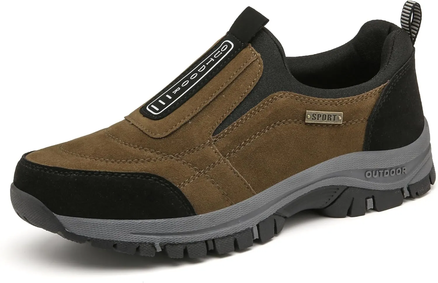 Dallader Men's Comfortable Waterproof Orthopedic Walking Shoes, Orthopedic Walking Shoes Hiking Shoe Mens