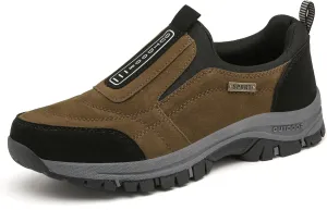 Dallader Men's Comfortable Waterproof Orthopedic Walking Shoes, Orthopedic Walking Shoes Hiking Shoe Mens