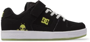 DC Boy's Manteca 4 V Skate Shoe, Black, 5 Big Kid