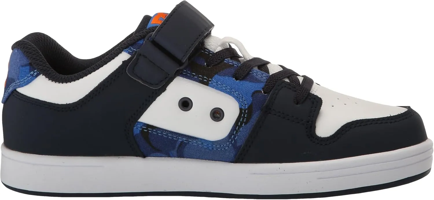 DC Boy's Unisex-Child Manteca 4 V Skate Shoe with Elastic Strap