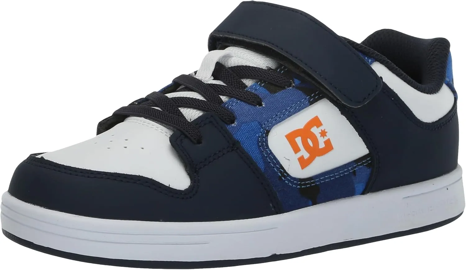 DC Boy's Unisex-Child Manteca 4 V Skate Shoe with Elastic Strap