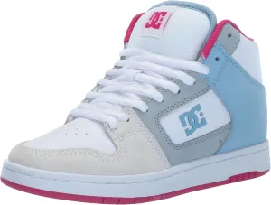 DC Women's Manteca 4 Hi Skate Shoe, Blue/Pink, 11