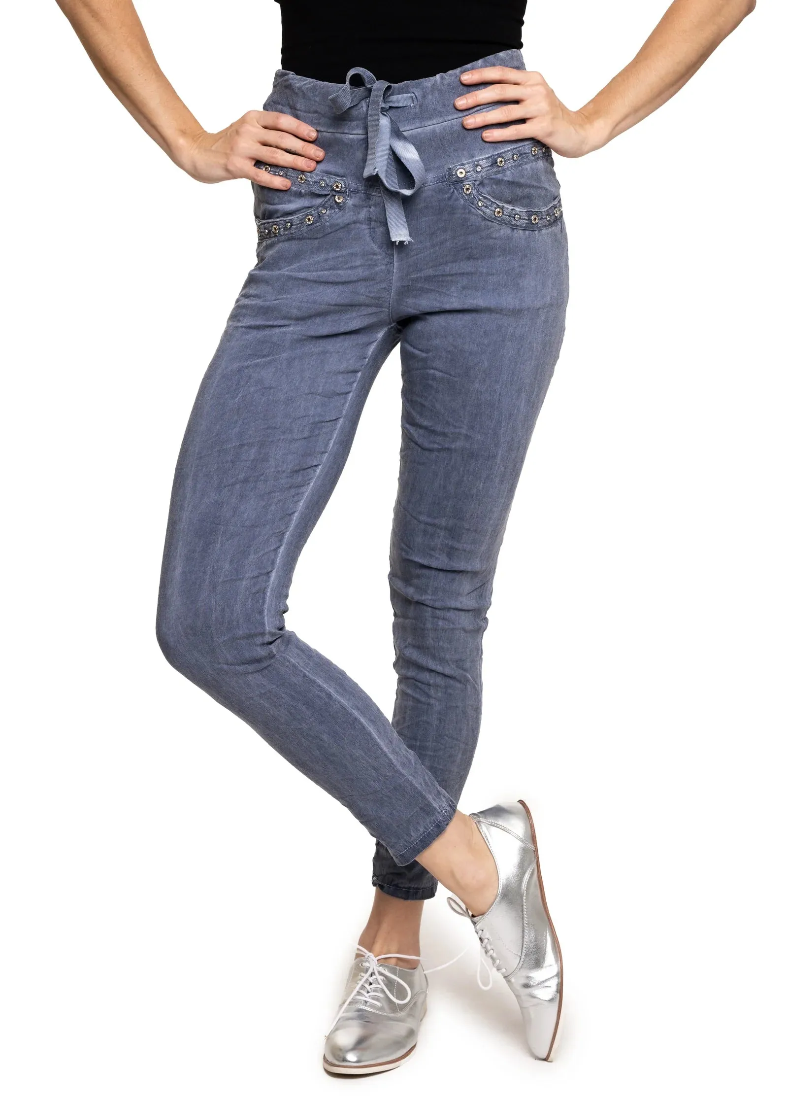 Essie Pants - Denim Blue