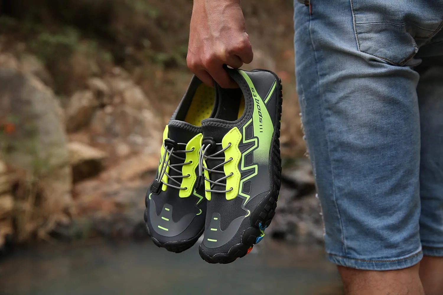Five Fingers Wading Shoes Hiking Lovers Quick-Drying Swimming Beach Shoes Outdoor Mountain Climbing Riding Men's Women's Shoes