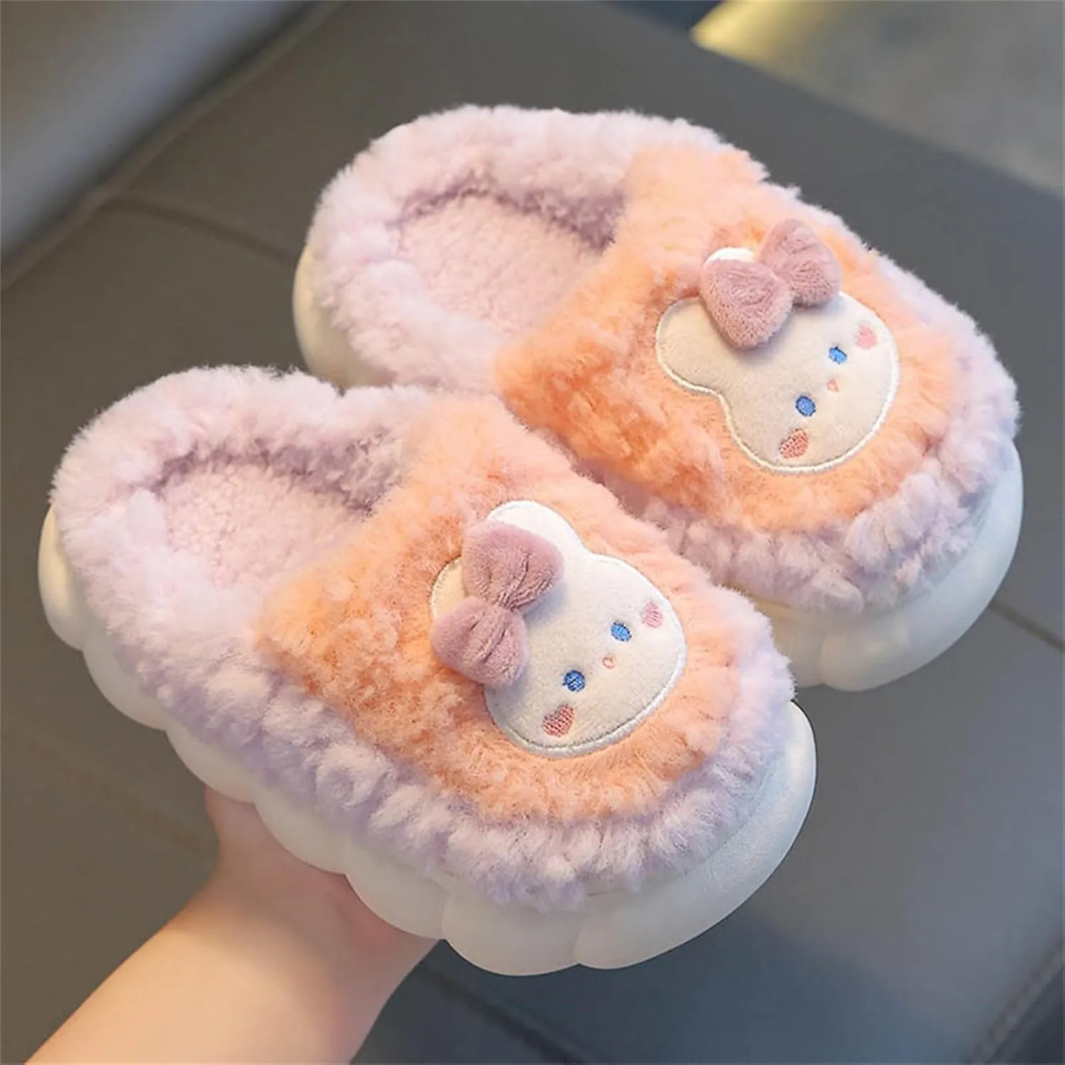 Girl 6 Toddler Children Baby Kids Girls Boys Cute Slippers Warm Indoors Shoes Toddler Boot Slippers Girl