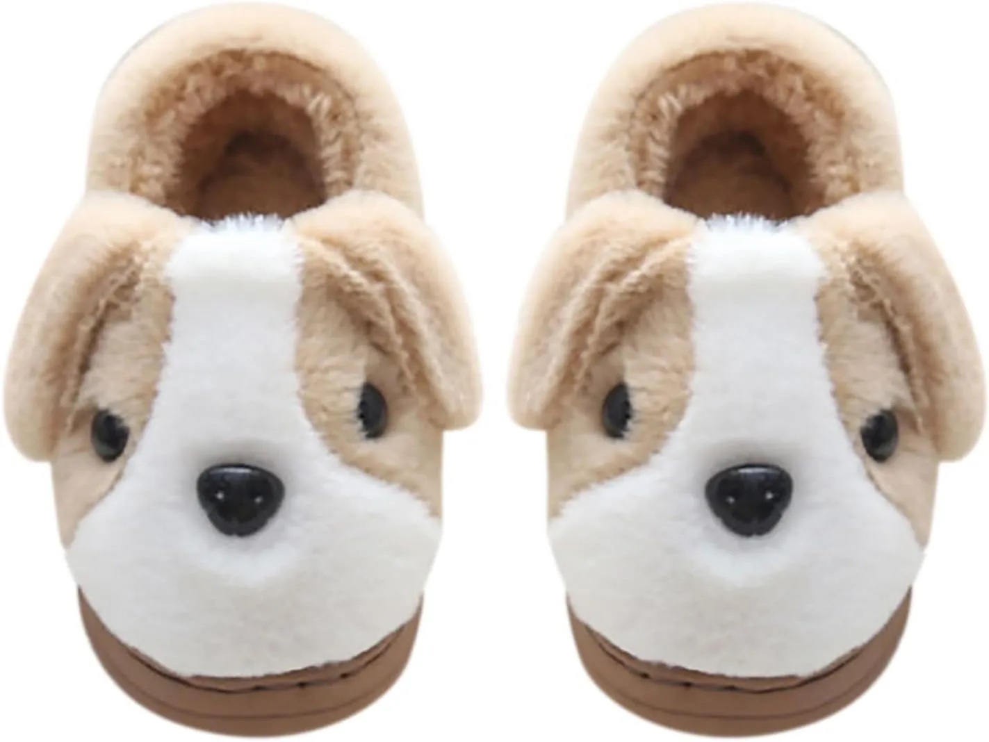 Girls Boys Home Slippers Suede Warm Dog House Slippers For Toddler Winter Indoor Outdoor Shoes Boy Slippers Size 13