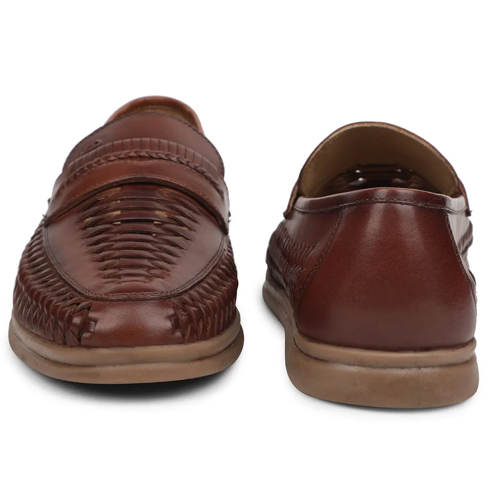 Healers Brown Casual Loafers For Men ASF-5 By Liberty