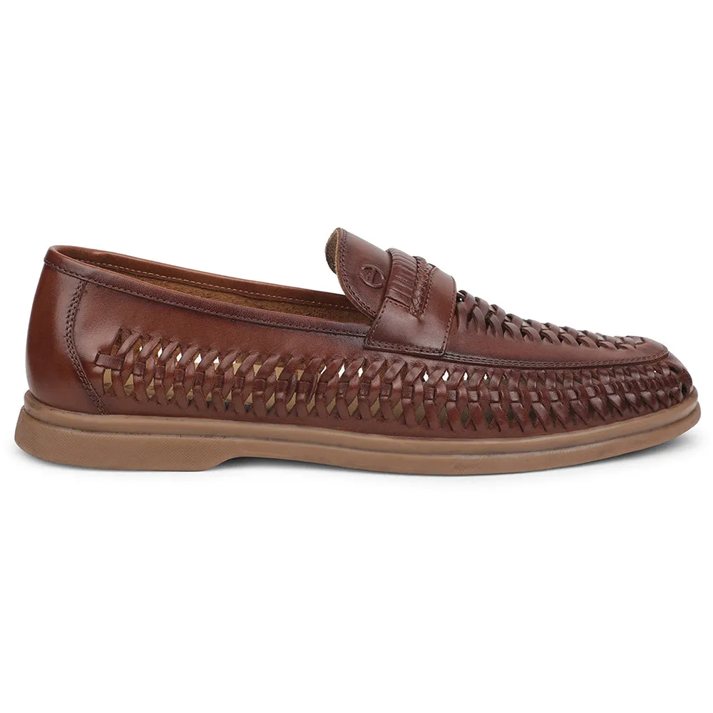 Healers Brown Casual Loafers For Men ASF-5 By Liberty