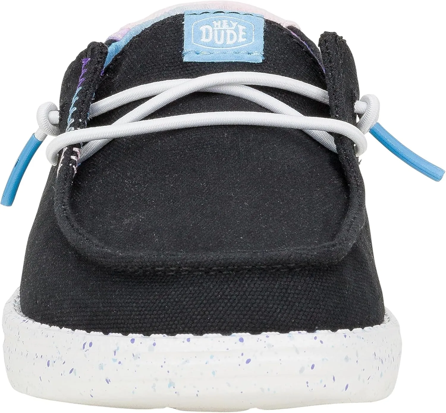 Hey Dude Kids Wendy Color Fun (Little Kid/Big Kid) - Shoes for Kids - Comfy Canvas Upper - Rubber Outsole