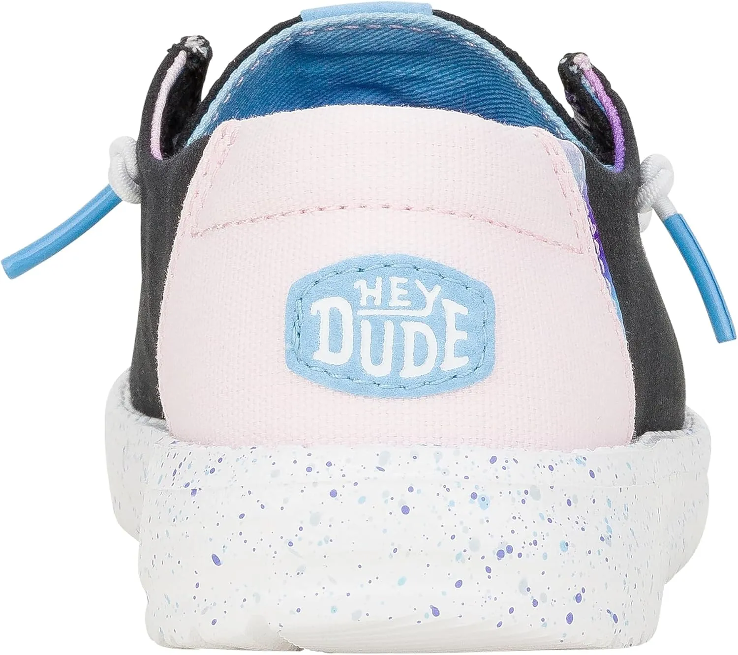 Hey Dude Kids Wendy Color Fun (Little Kid/Big Kid) - Shoes for Kids - Comfy Canvas Upper - Rubber Outsole