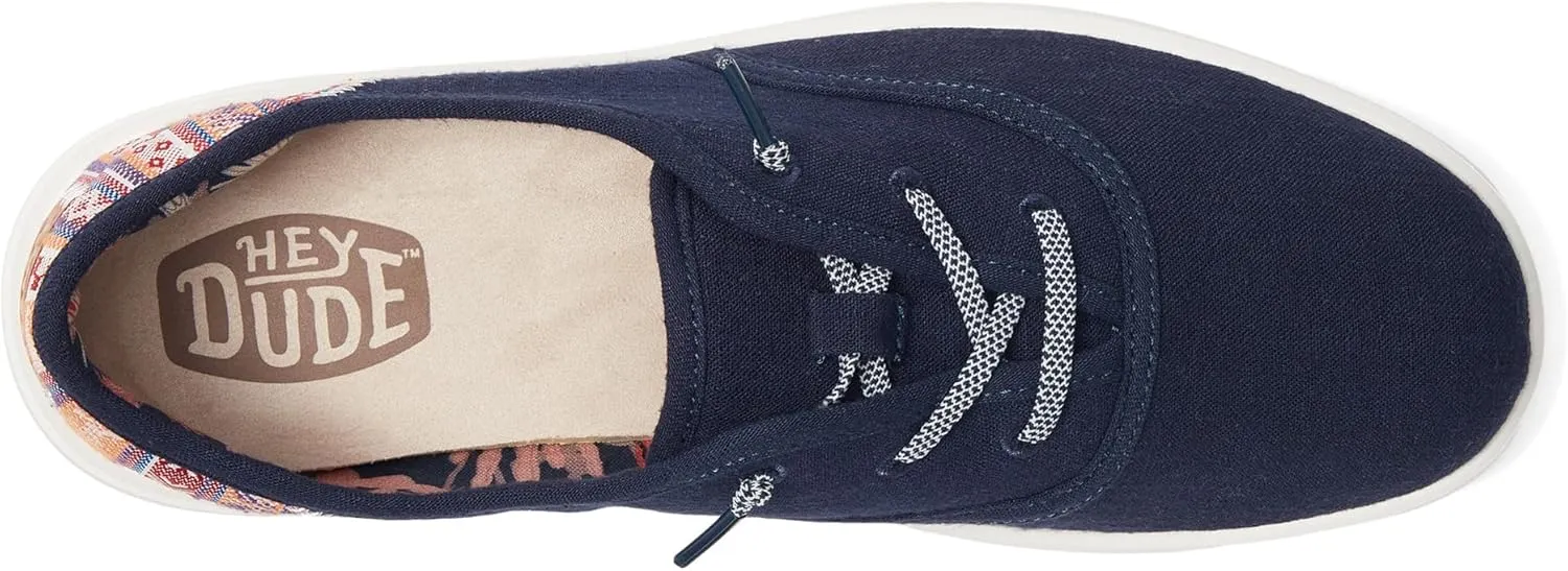 Hey Dude Women's Conway Craft Linen Slip On Sneakers