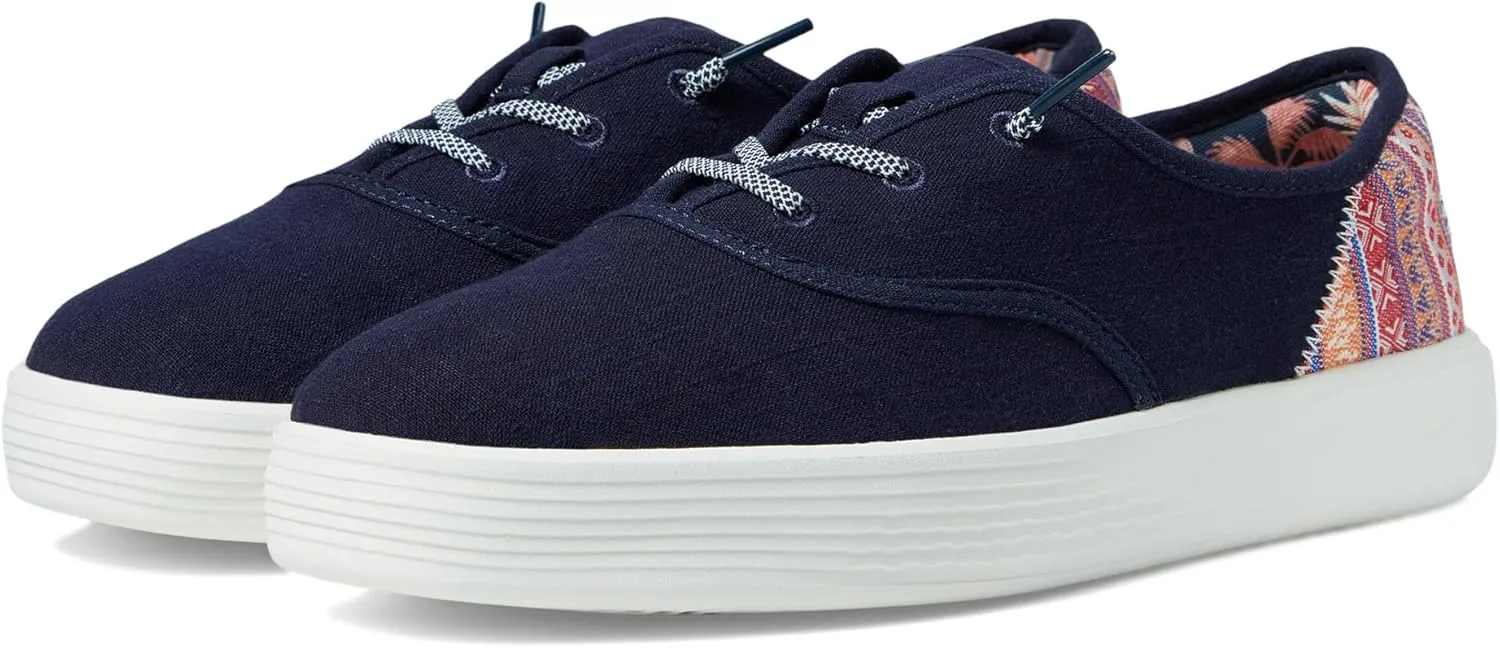Hey Dude Women's Conway Craft Linen Slip On Sneakers