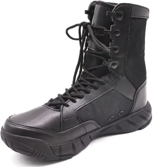 KEHAIOO Outdoor Climbing Waterproof High Shoes, Military Combat Tactical Boots, Men Hunting Hiking Desert Army Boot