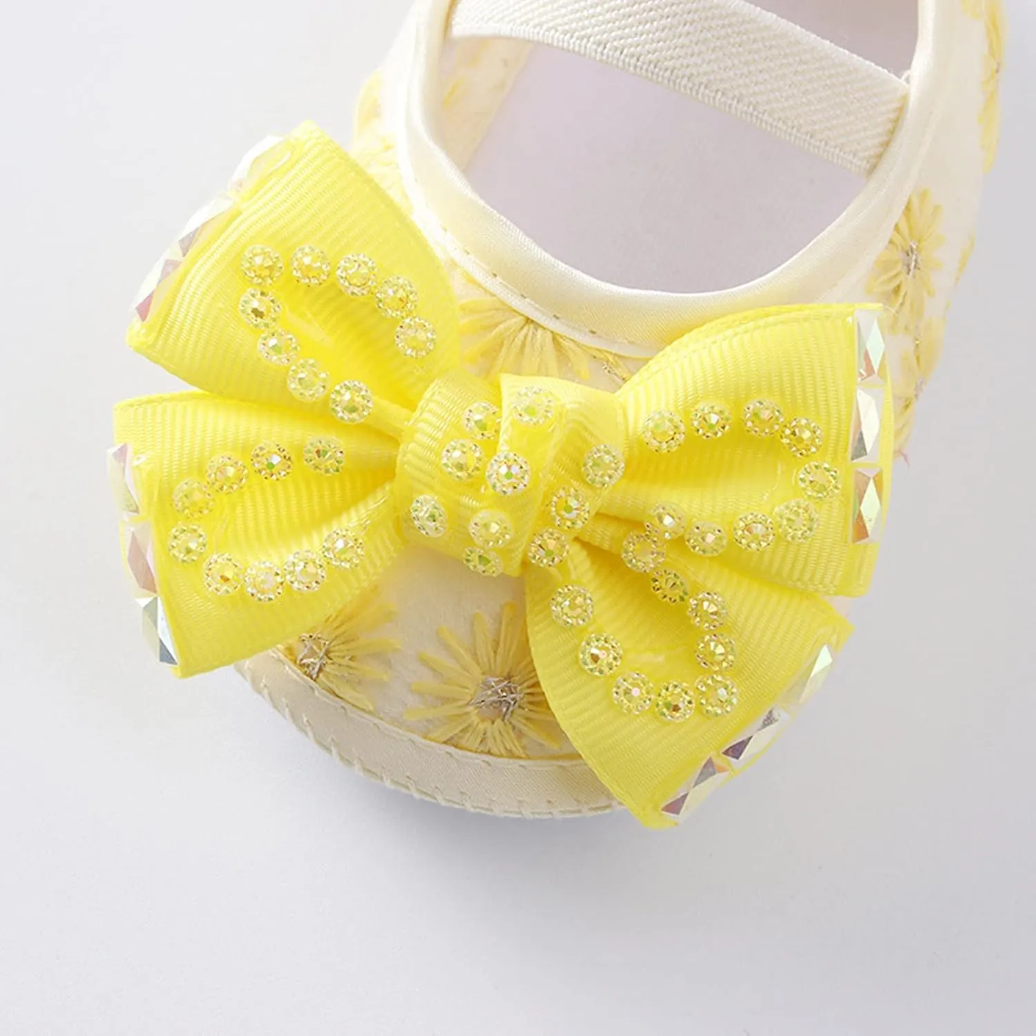 Kid Baby Shoes Fashion Soft Sole Toddler Shoes Pearl Dress Flower Princess Shoes Toddler Shoes Toddler Stocking