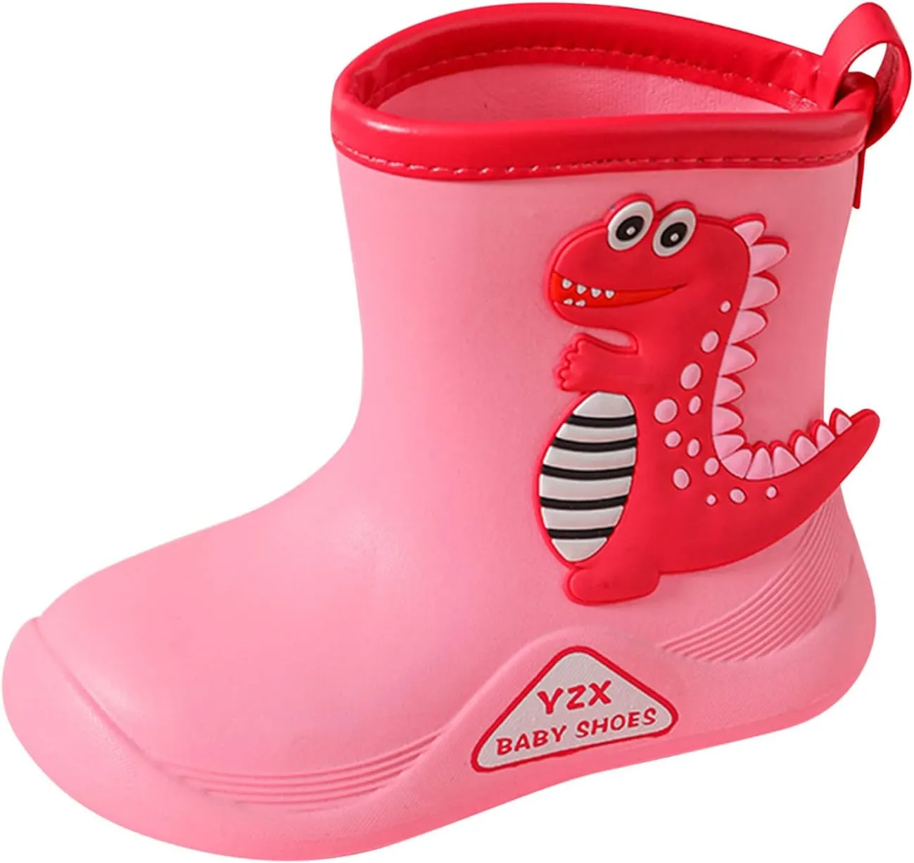 Kid's Fashion Rain Boots Elementary School Students ?aterproof ?rocodile Prints Non-slip Rain Snow Shoes