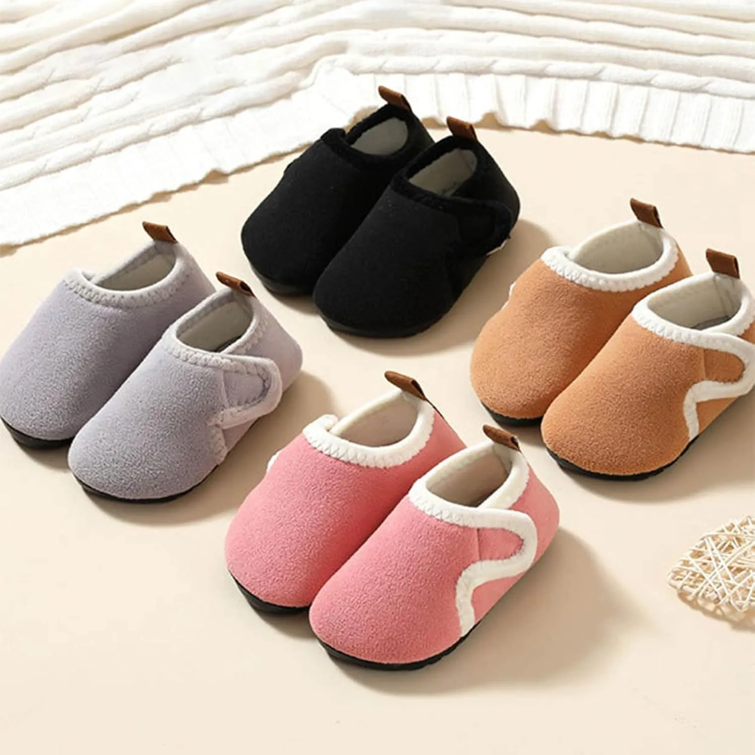 Memory Girl Kids Slippers Girls Boys Slippers Cotton Comfy House Slippers Bedroom Slippers Girls Wedge Sandals Size 1