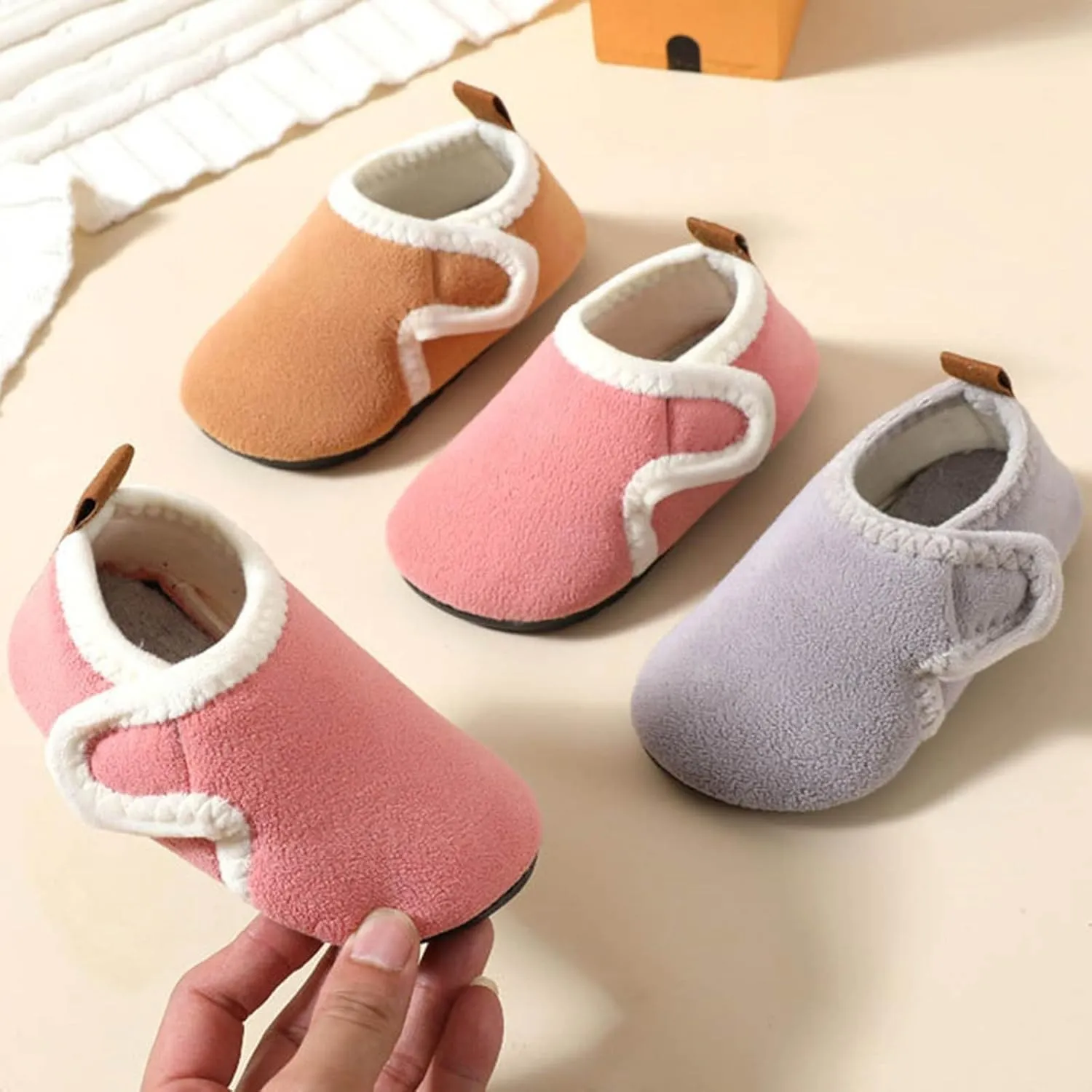 Memory Girl Kids Slippers Girls Boys Slippers Cotton Comfy House Slippers Bedroom Slippers Girls Wedge Sandals Size 1