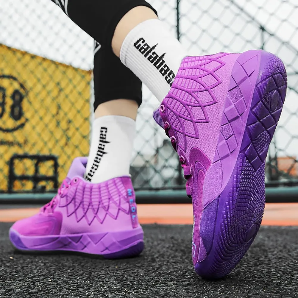 Men's Basketball Shoes, Couple Basketball Sneakers, Fashionable Sports Footwear, Breathable, Non Slip Running Boots