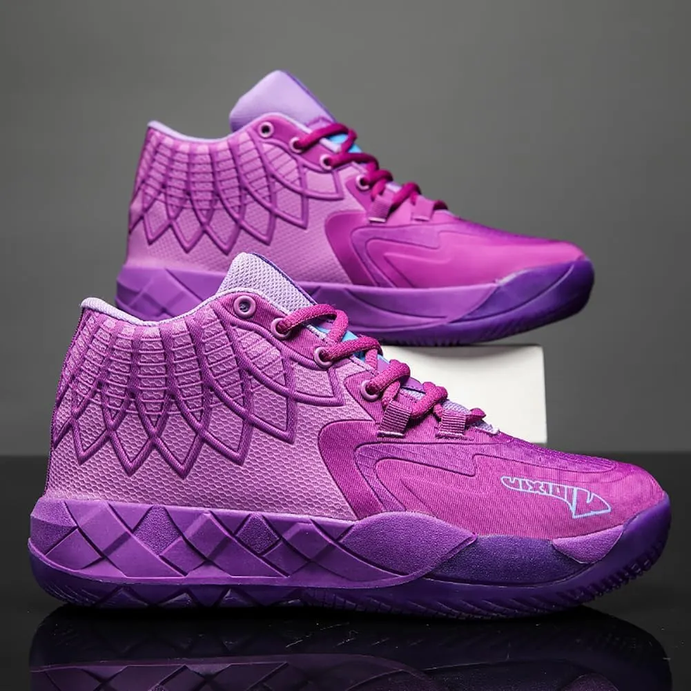 Men's Basketball Shoes, Couple Basketball Sneakers, Fashionable Sports Footwear, Breathable, Non Slip Running Boots