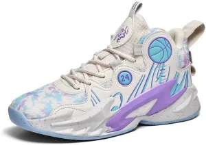 Men's Basketball Shoes Fashionable Outdoor Sports Non Slip Rubber Soled Basketball Boots