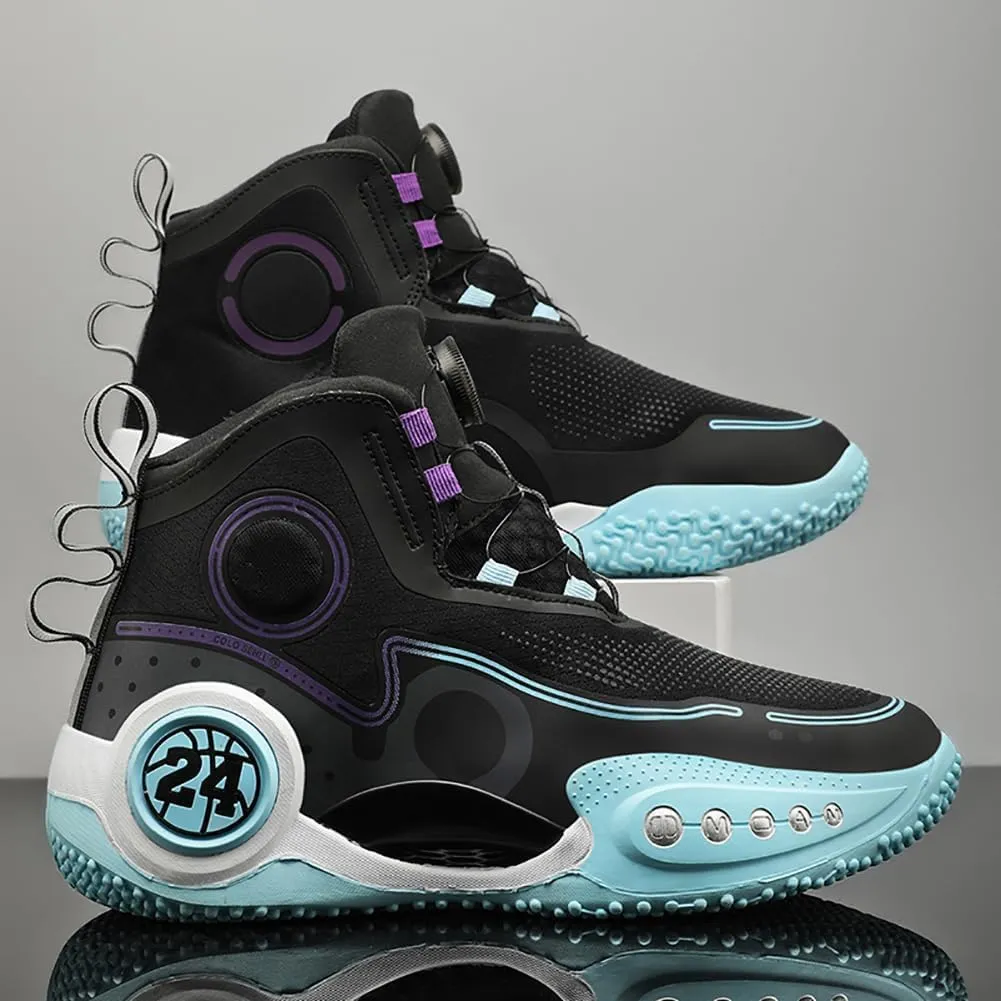 Mens Basketball Shoes Non Slip Sneakers Professional Basketball Sports Shoes for Men Running Shoes