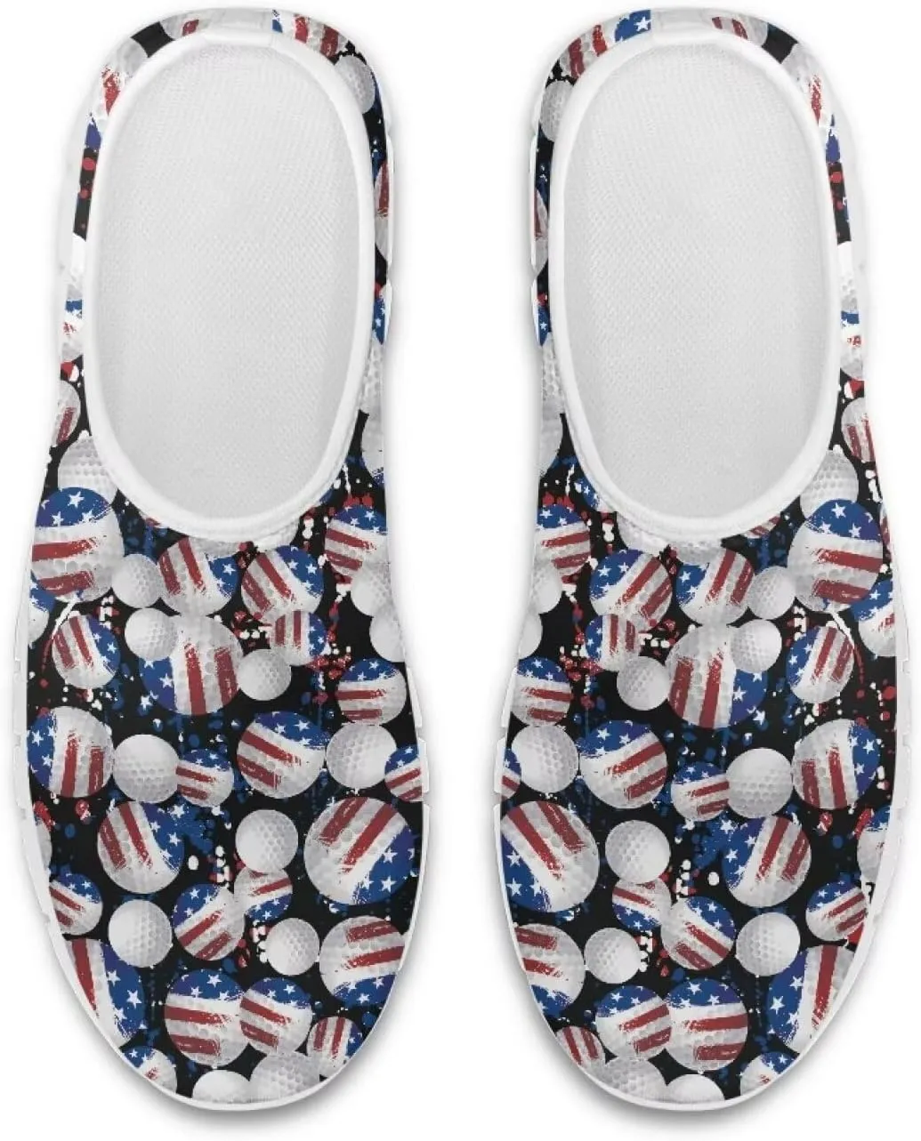 Men's Fashion Sneakers Slip On Walking Loafers Travel ShoesWhite Sole