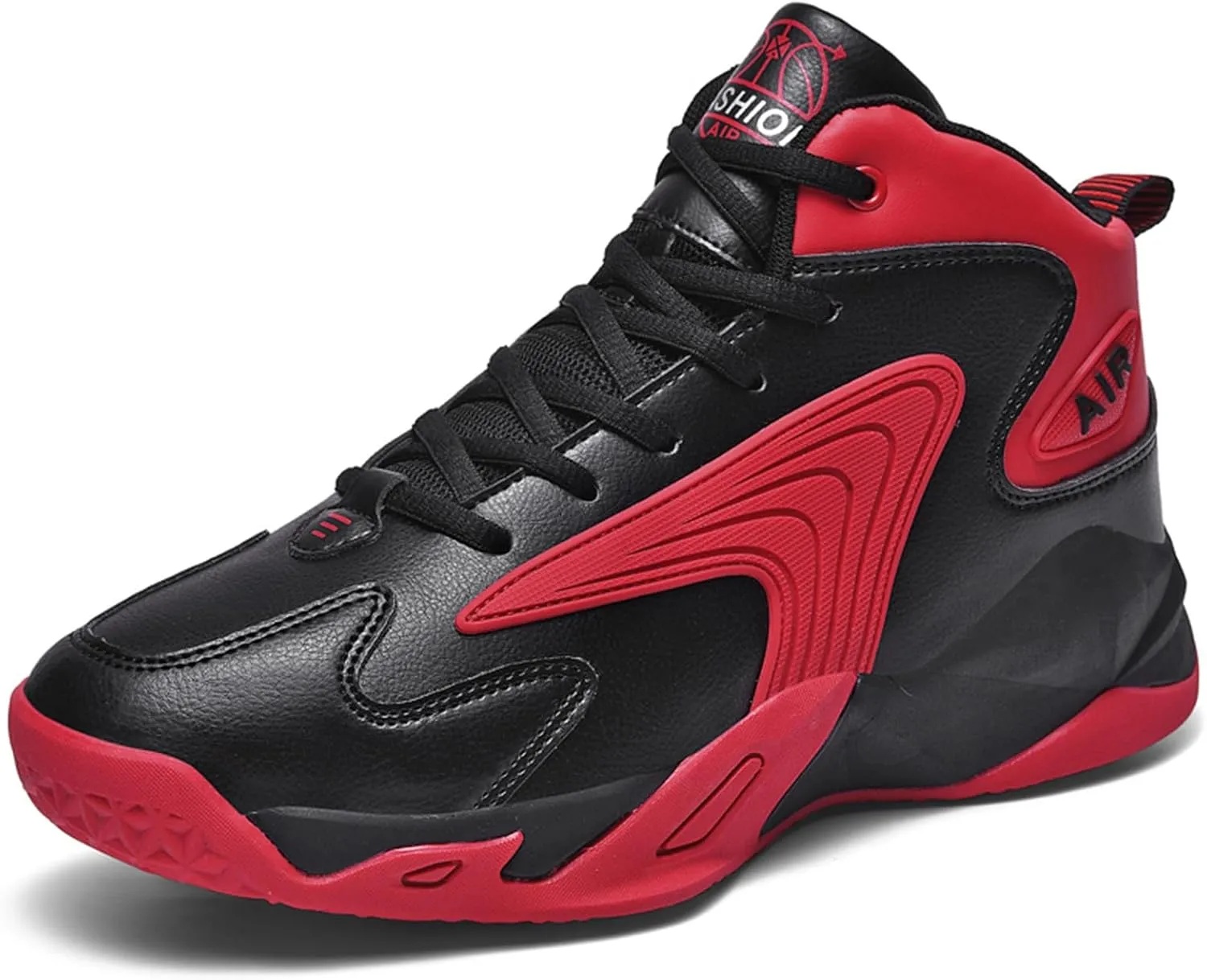 Men's High Top Basketball Shoes Fashion Running Sneakers Indoor Outdoor Non Slip Training Athletic Shoes