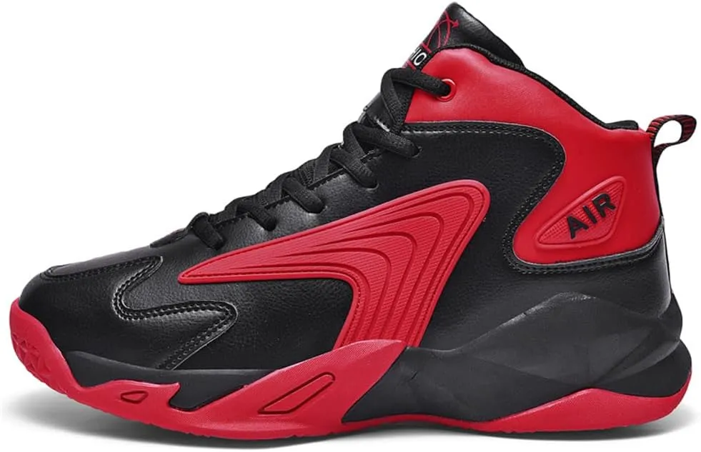 Men's High Top Basketball Shoes Fashion Running Sneakers Indoor Outdoor Non Slip Training Athletic Shoes