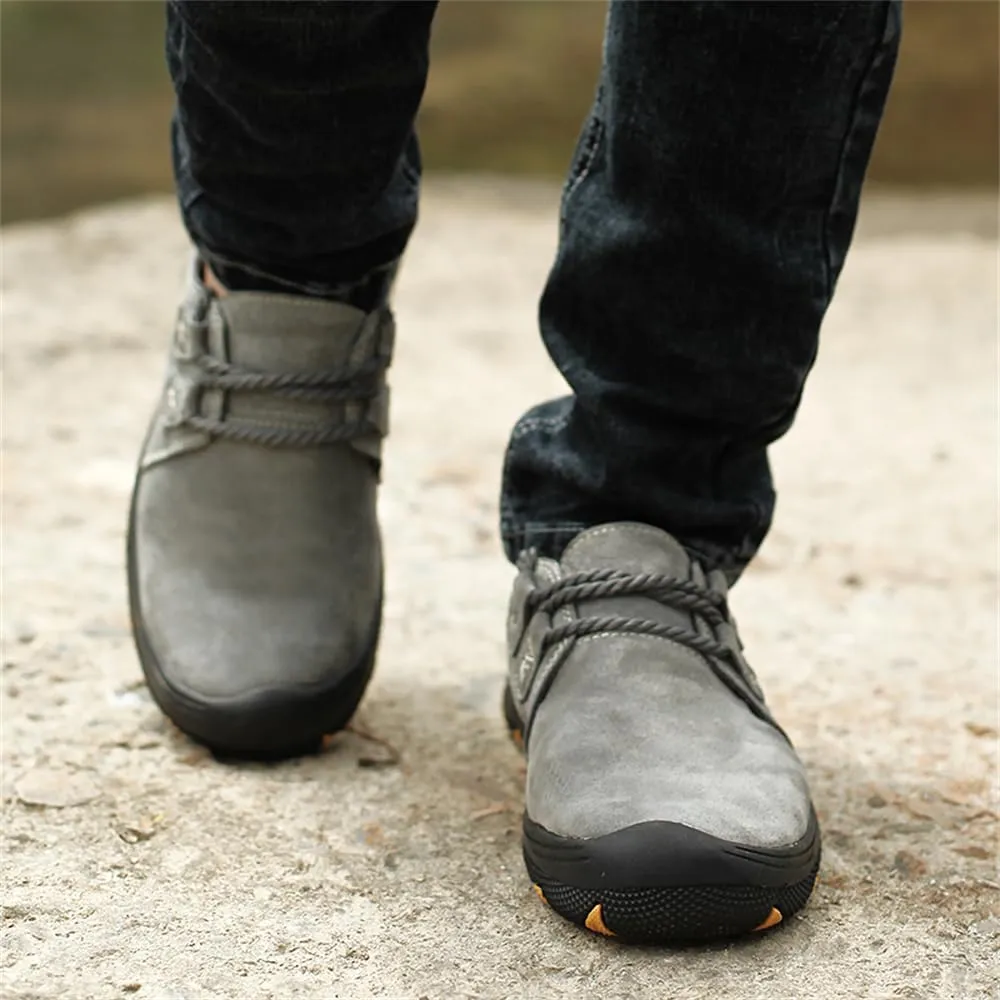 Men's Hiking Shoes Water Resistant Outdoor Sneakers Trekking Non-Slip Lightweight Trail Camping Breathable Climbing Travel Shoes