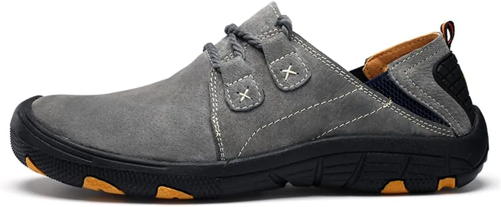 Men's Hiking Shoes Water Resistant Outdoor Sneakers Trekking Non-Slip Lightweight Trail Camping Breathable Climbing Travel Shoes