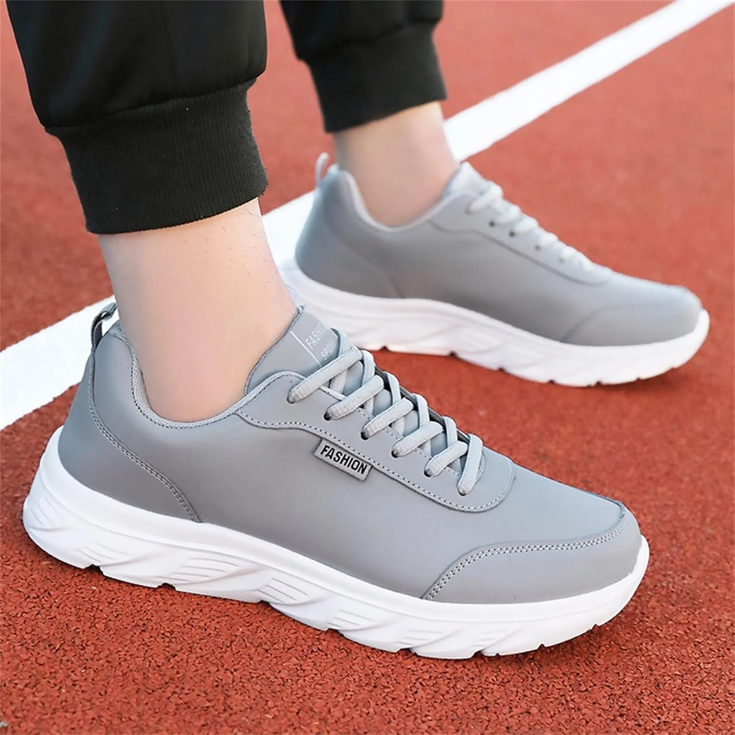 Men's Orthopedic Comfortable Slip-On Shoes Lightweight Sport Gym Jogging Walking Sneaker Non Slip Walking Shoes