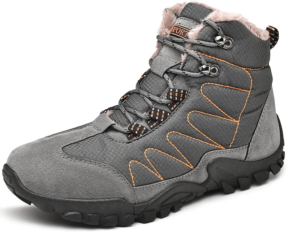 Men's Outdoor Hiking Boots Camping Walking Sports Shoes Snow Boots