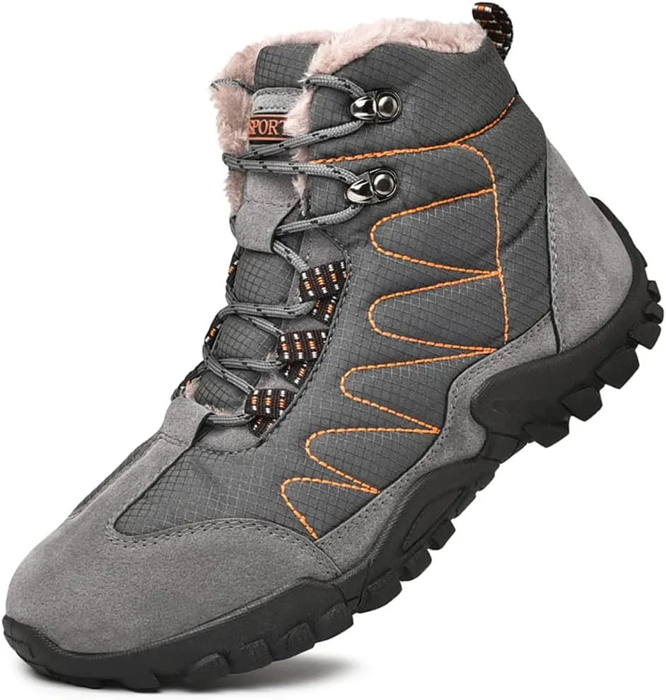 Men's Outdoor Hiking Boots Camping Walking Sports Shoes Snow Boots