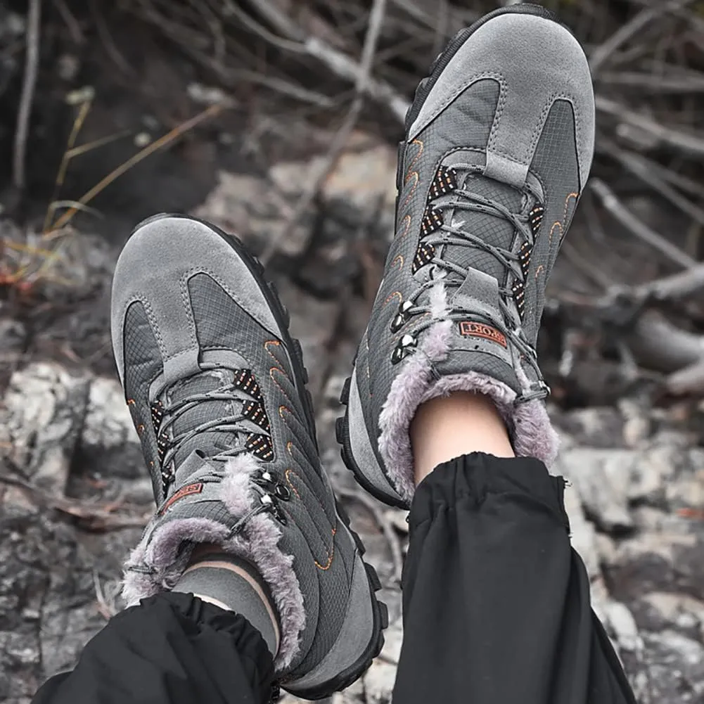 Men's Outdoor Hiking Boots Camping Walking Sports Shoes Snow Boots