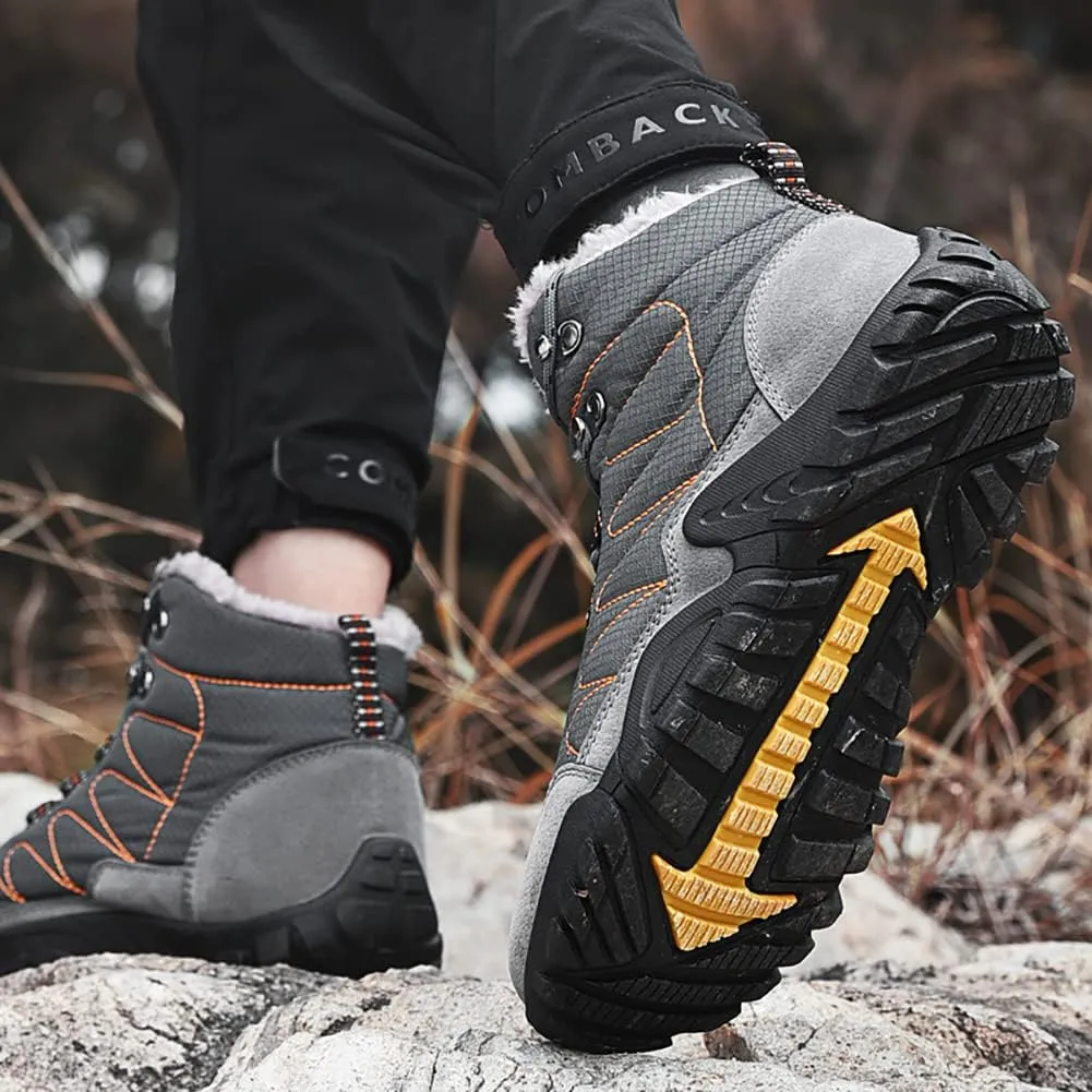 Men's Outdoor Hiking Boots Camping Walking Sports Shoes Snow Boots