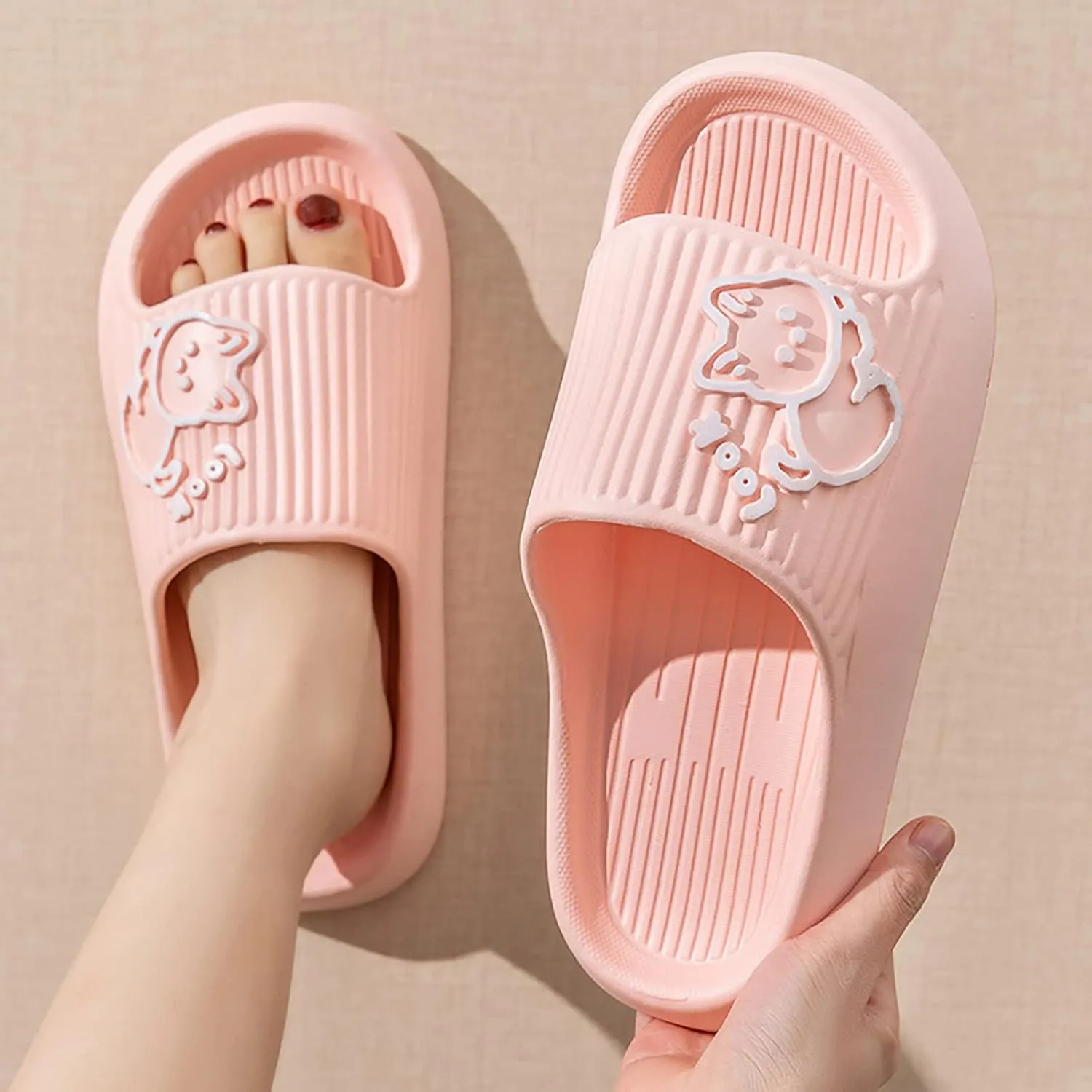 Mens Slides Shower Shoes Women Mens Shower Shoes Womens Slides House Indoor Outdoor Soft Sole Slippers
