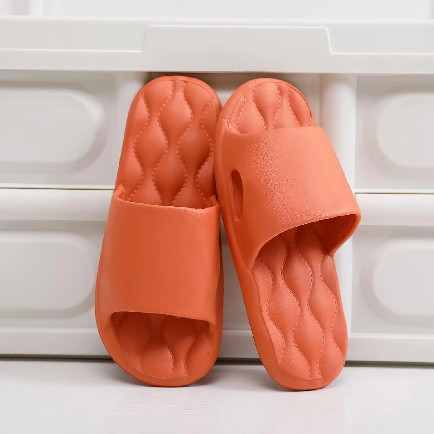 Mens Slides Slides for Women Mens Shower Shoes Womens House Spa Ultimate Comfort Slippers
