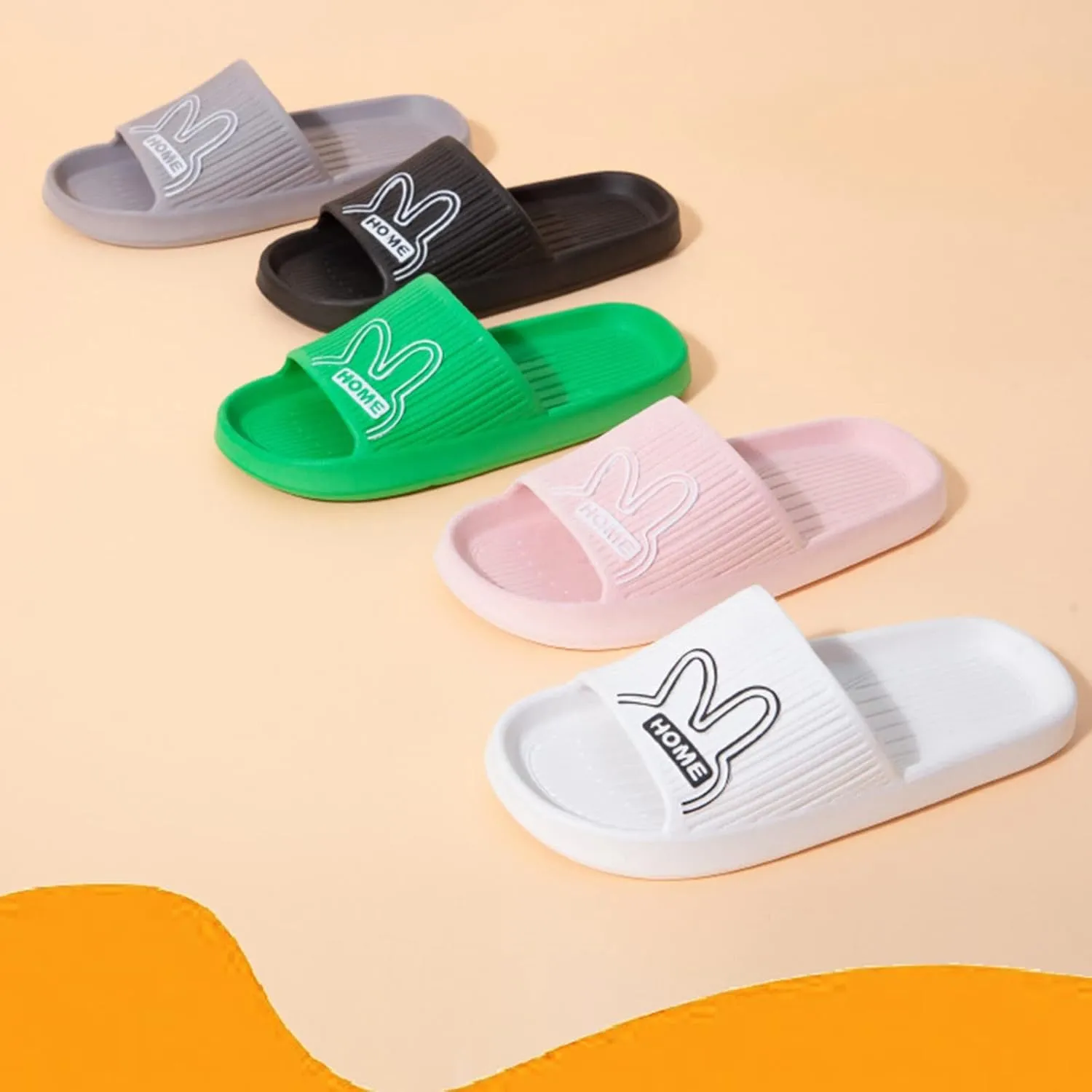Mens Slides Womens Slides Mens Slippers Shower Shoes Women Open Toe Ultimate Comfort Non Slip Slippers