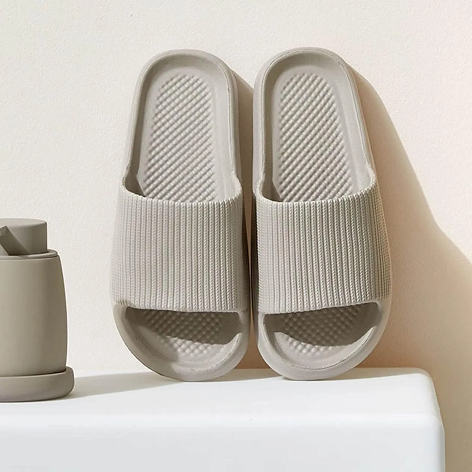 Mens Slippers Slides for Women Mens Shower Shoes Shower Shoes Women Soft Sole Beach Quick Drying Slippers