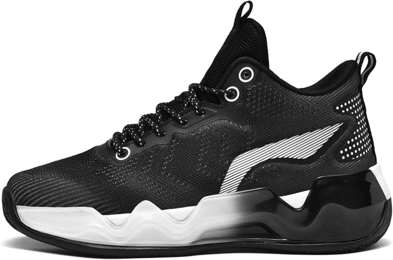 Men's Trendy Casual Basketball Shoes Fashion Sneakers Non-Slip Breathable Training Running Shoes Street Casual Walking