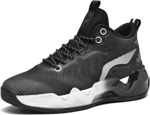 Men's Trendy Casual Basketball Shoes Fashion Sneakers Non-Slip Breathable Training Running Shoes Street Casual Walking