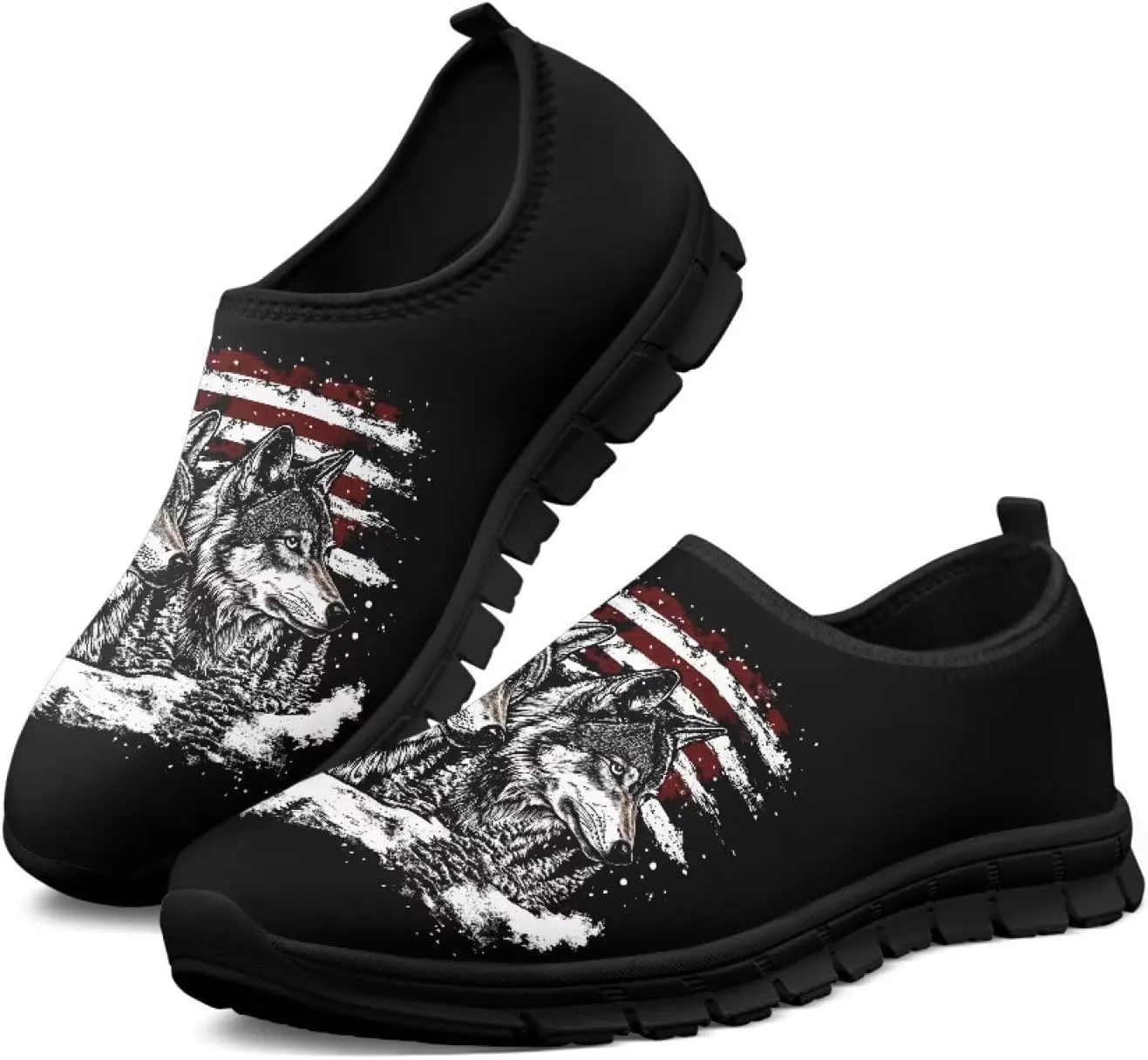 Men's Walking Shoes Lightweight Sneakers Walking Casual Comfortable Travel Shoes Black Sole